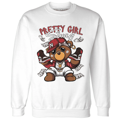 Black-Toe-Reimagined-Red-White-1s-NastyJamz-Sweatshirt-Match-Pretty-BERNIE