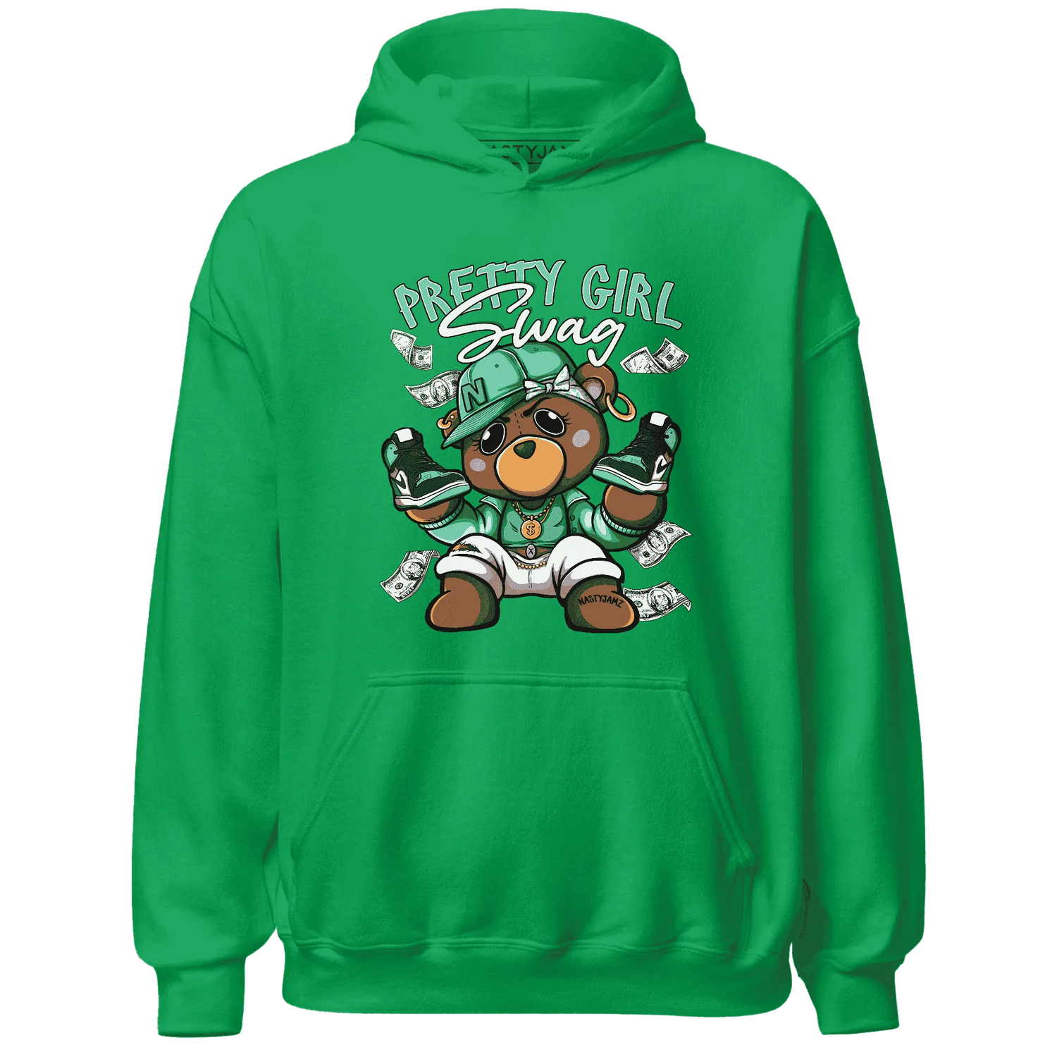 High-OG-Green-Glow-1s-Hoodie-Match-Pretty-BERNIE