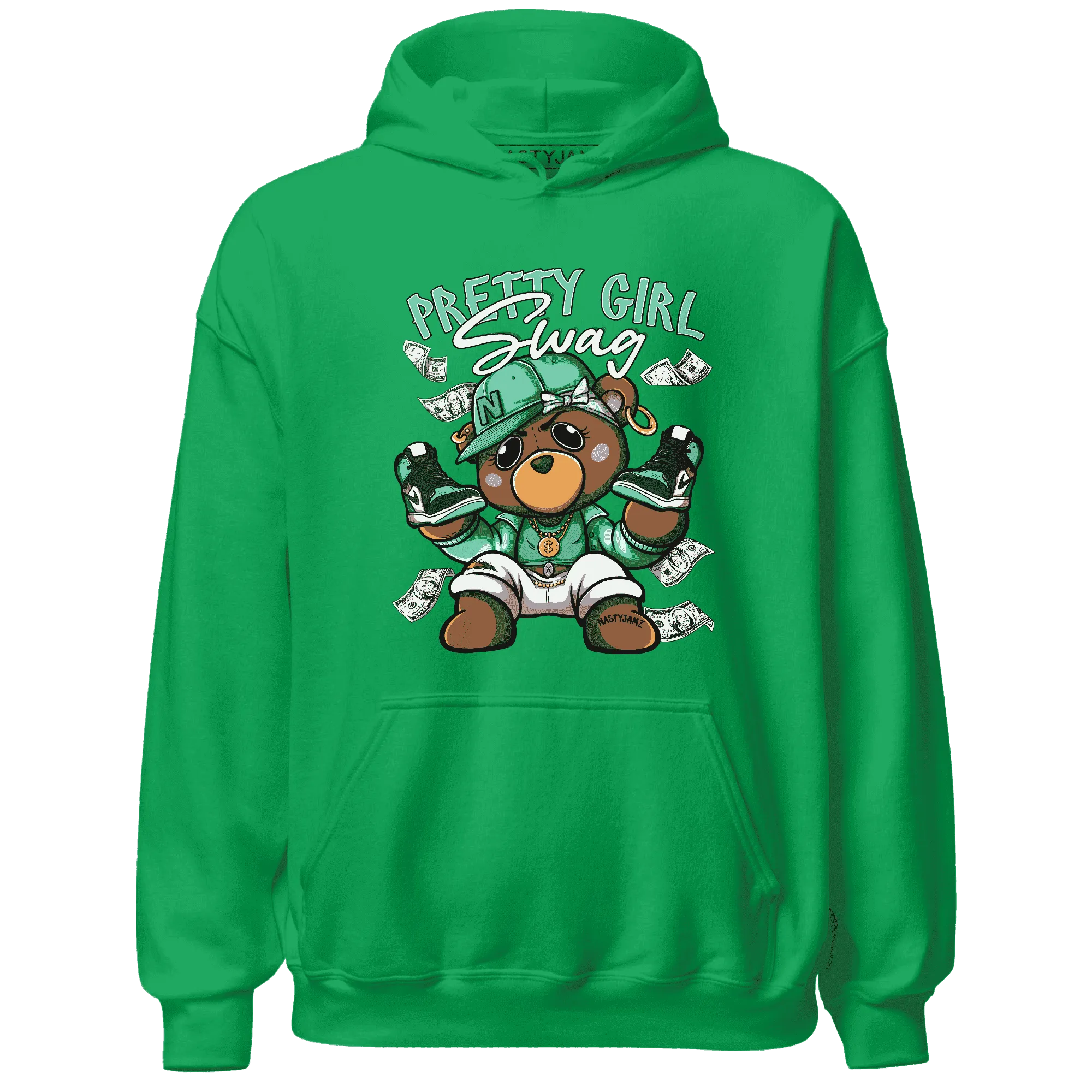 High-OG-Green-Glow-1s-Hoodie-Match-Pretty-BERNIE