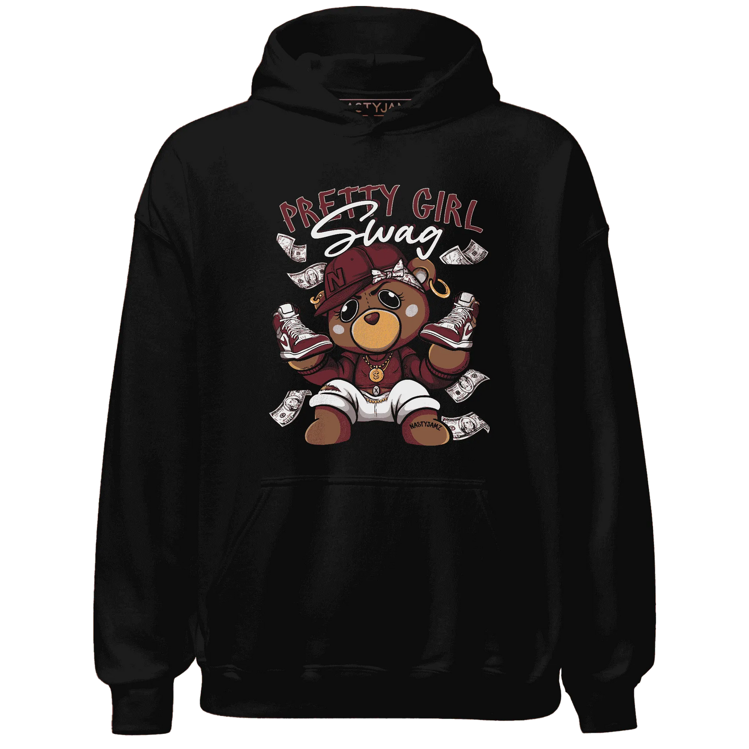 High-White-Team-Red-1s-Hoodie-Match-Pretty-BERNIE