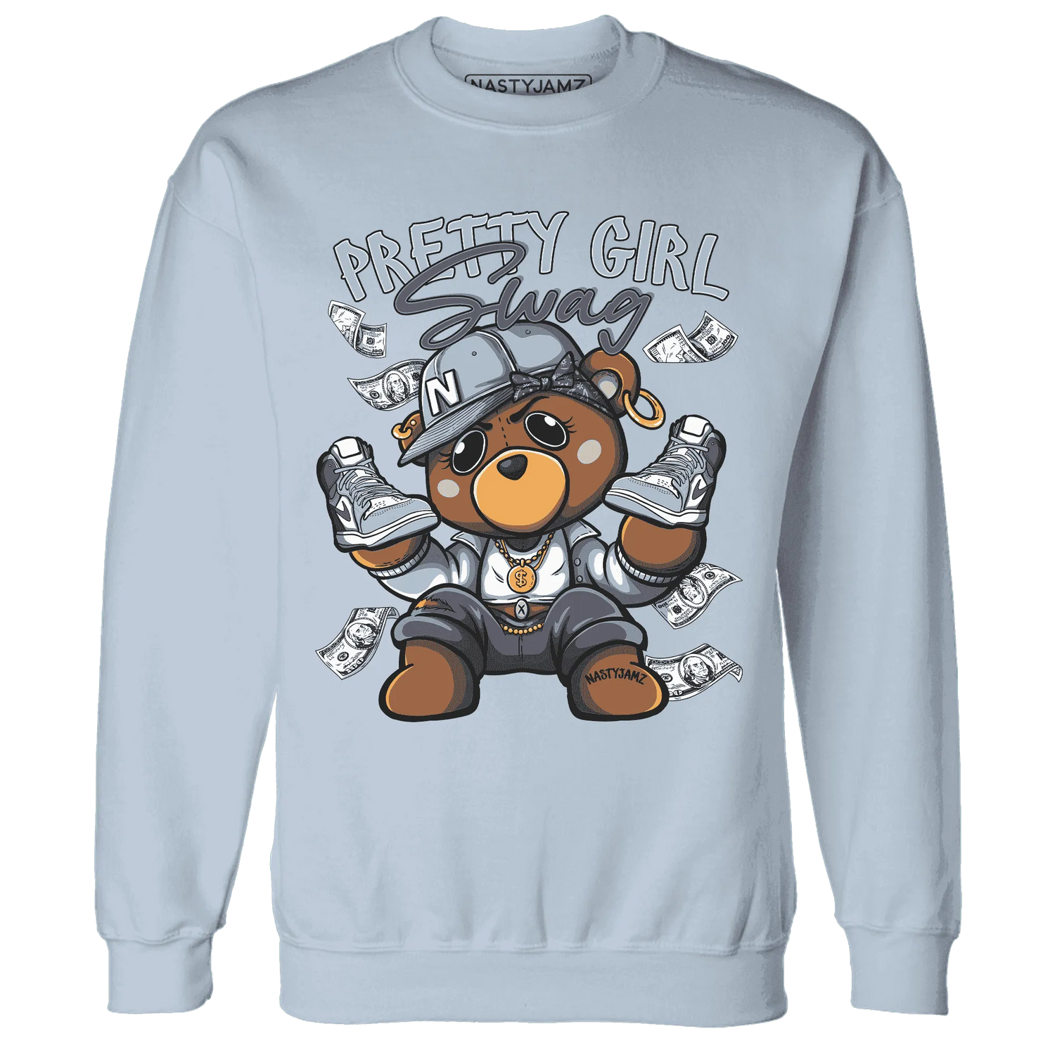 Mid-Diffused-Blue-Grey-1s-Sweatshirt-Match-Pretty-BERNIE