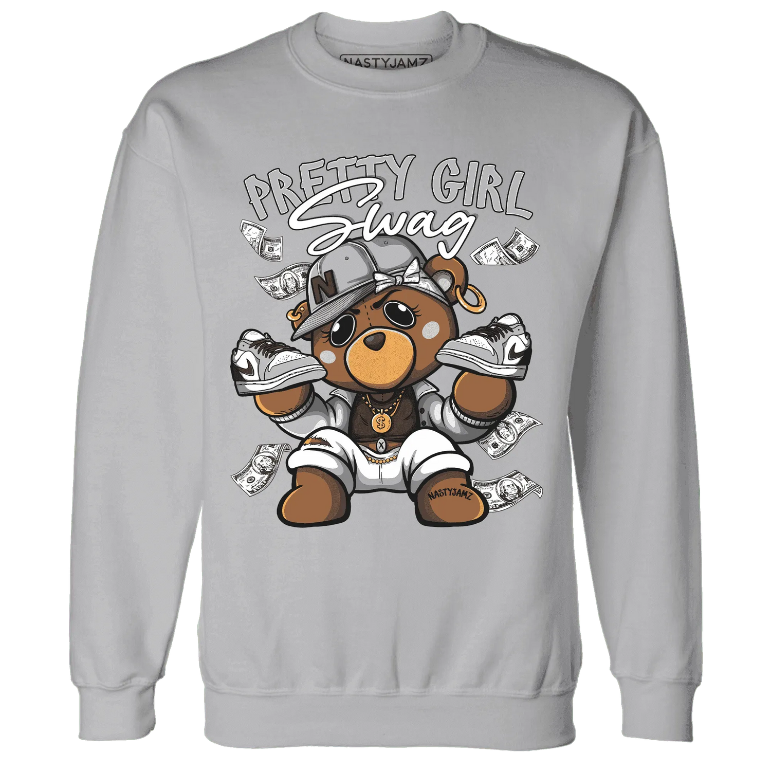 Wolf-Grey-1s-Sweatshirt-Match-Pretty-BERNIE