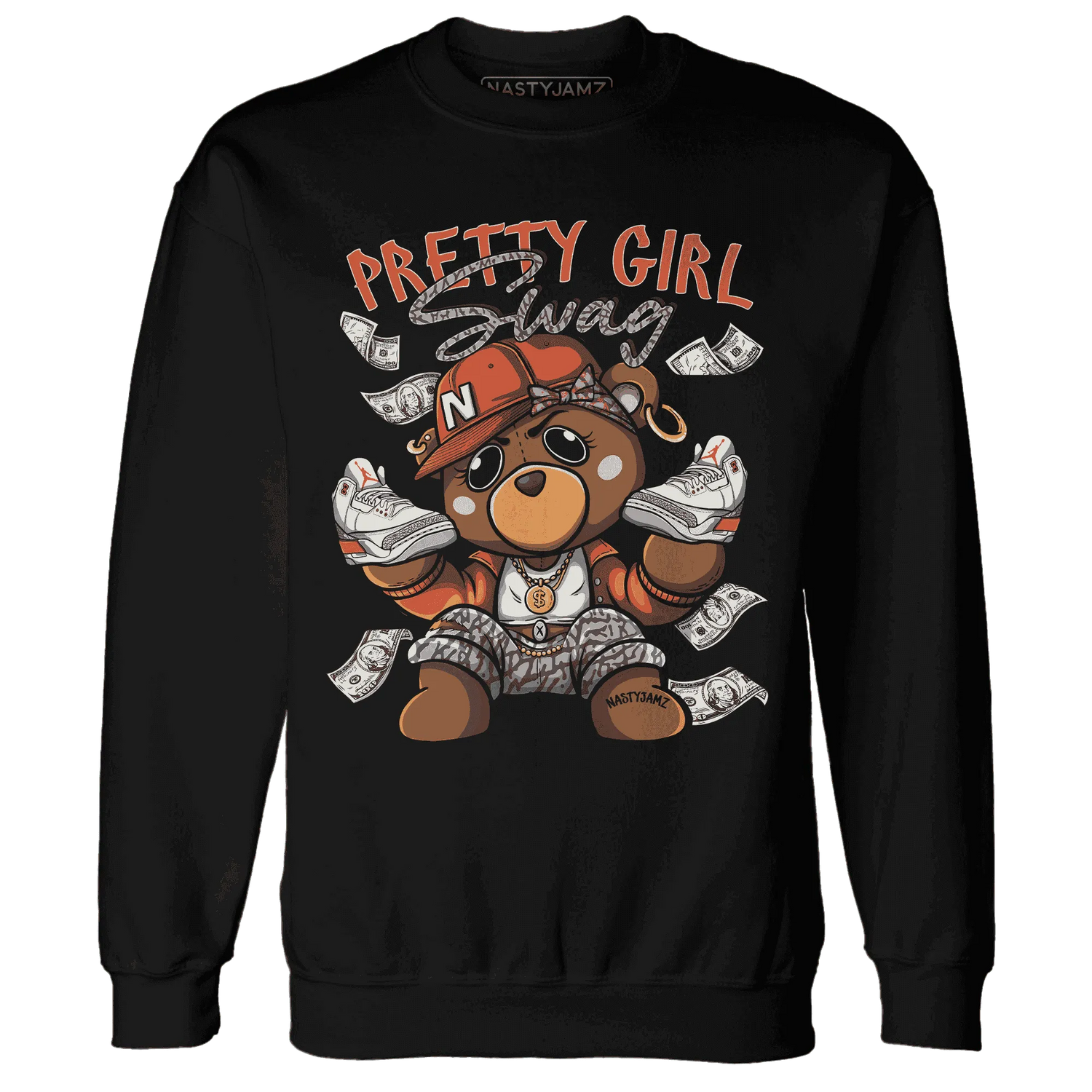 Georgia-Peach-3s-Sweatshirt-Match-Pretty-BERNIE