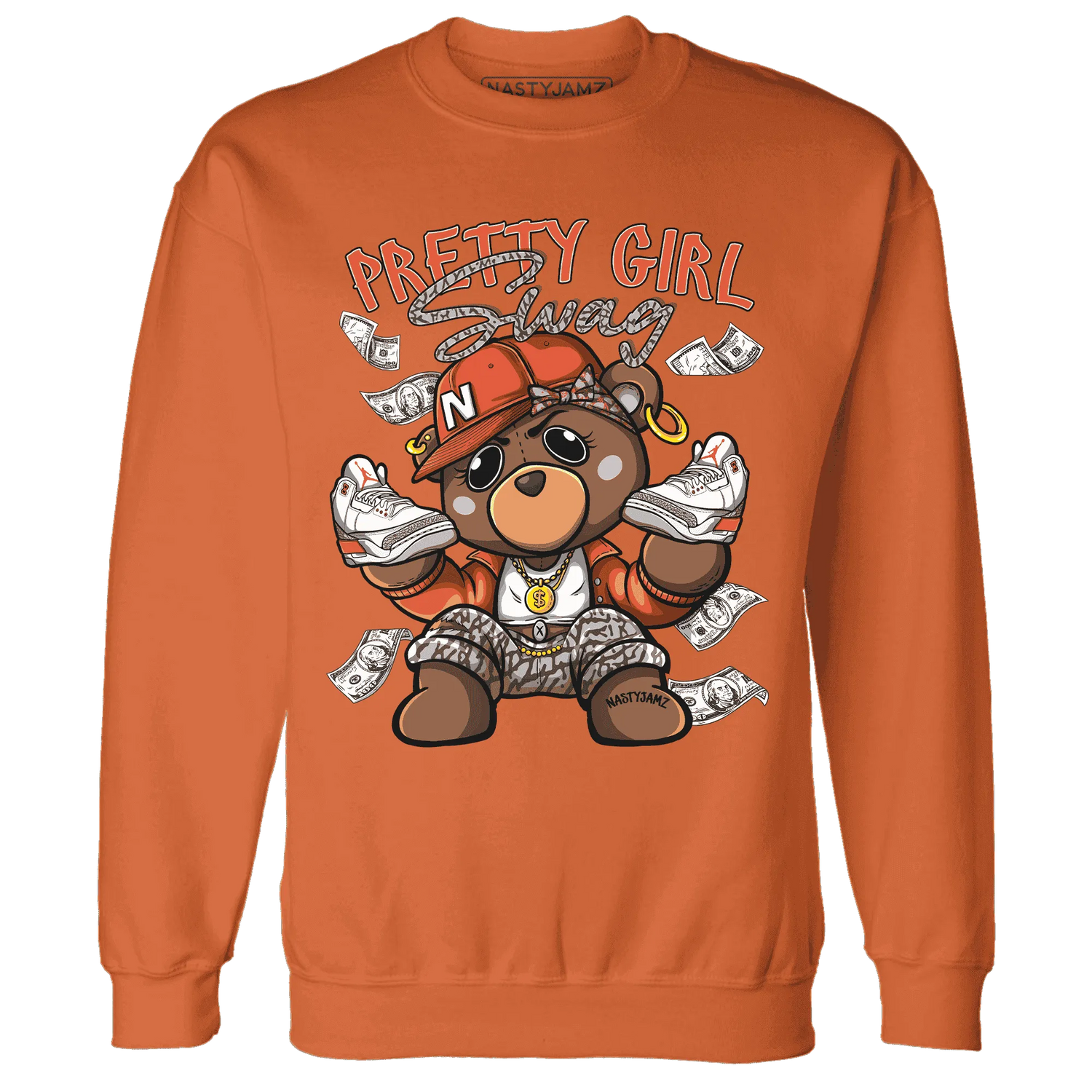 Georgia-Peach-3s-Sweatshirt-Match-Pretty-BERNIE