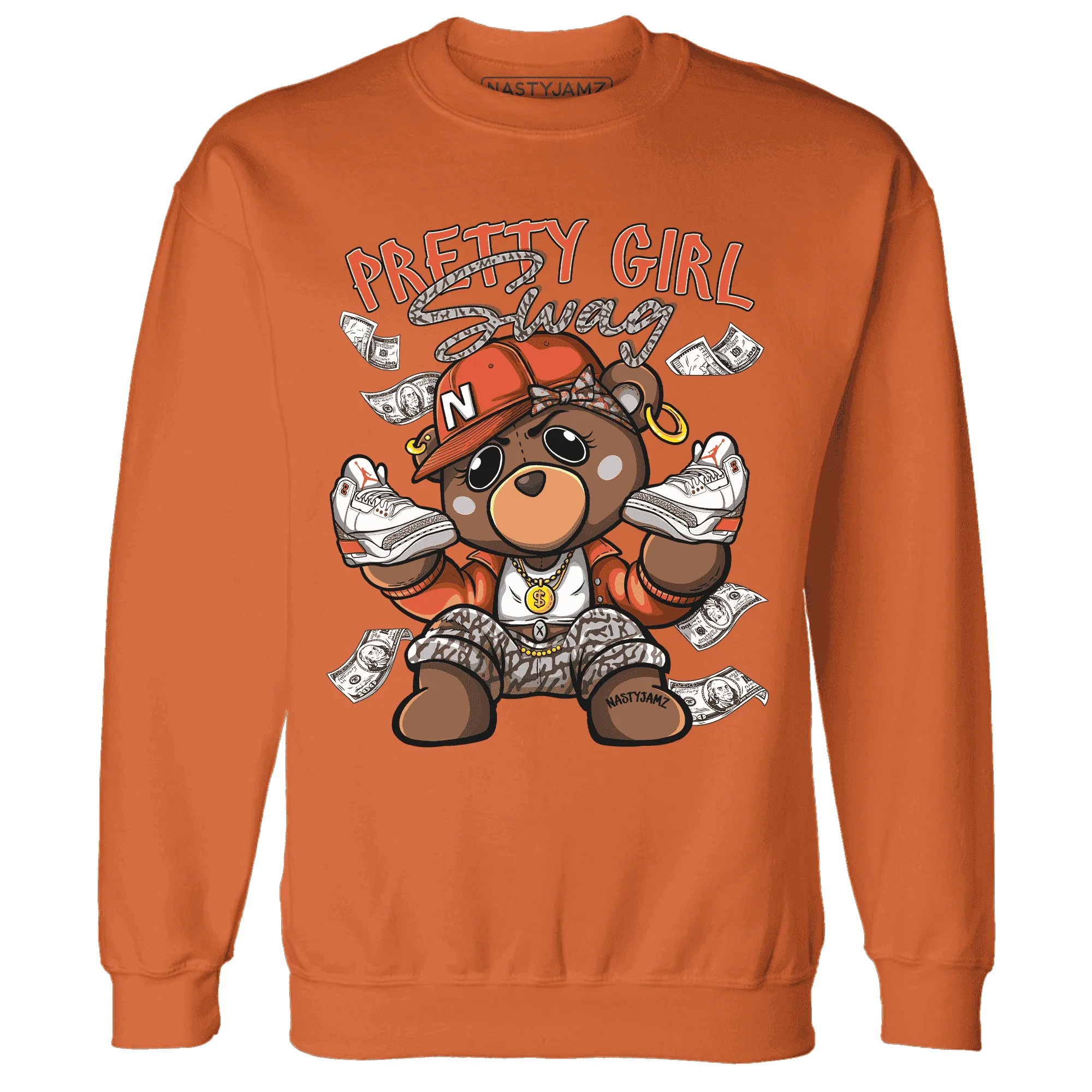 Georgia-Peach-3s-Sweatshirt-Match-Pretty-BERNIE