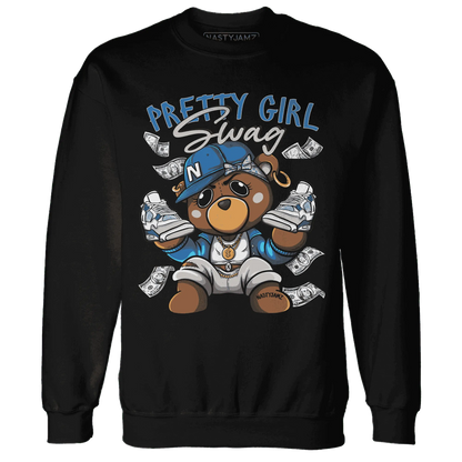Industrial-Blue-4s-Sweatshirt-Match-Pretty-BERNIE