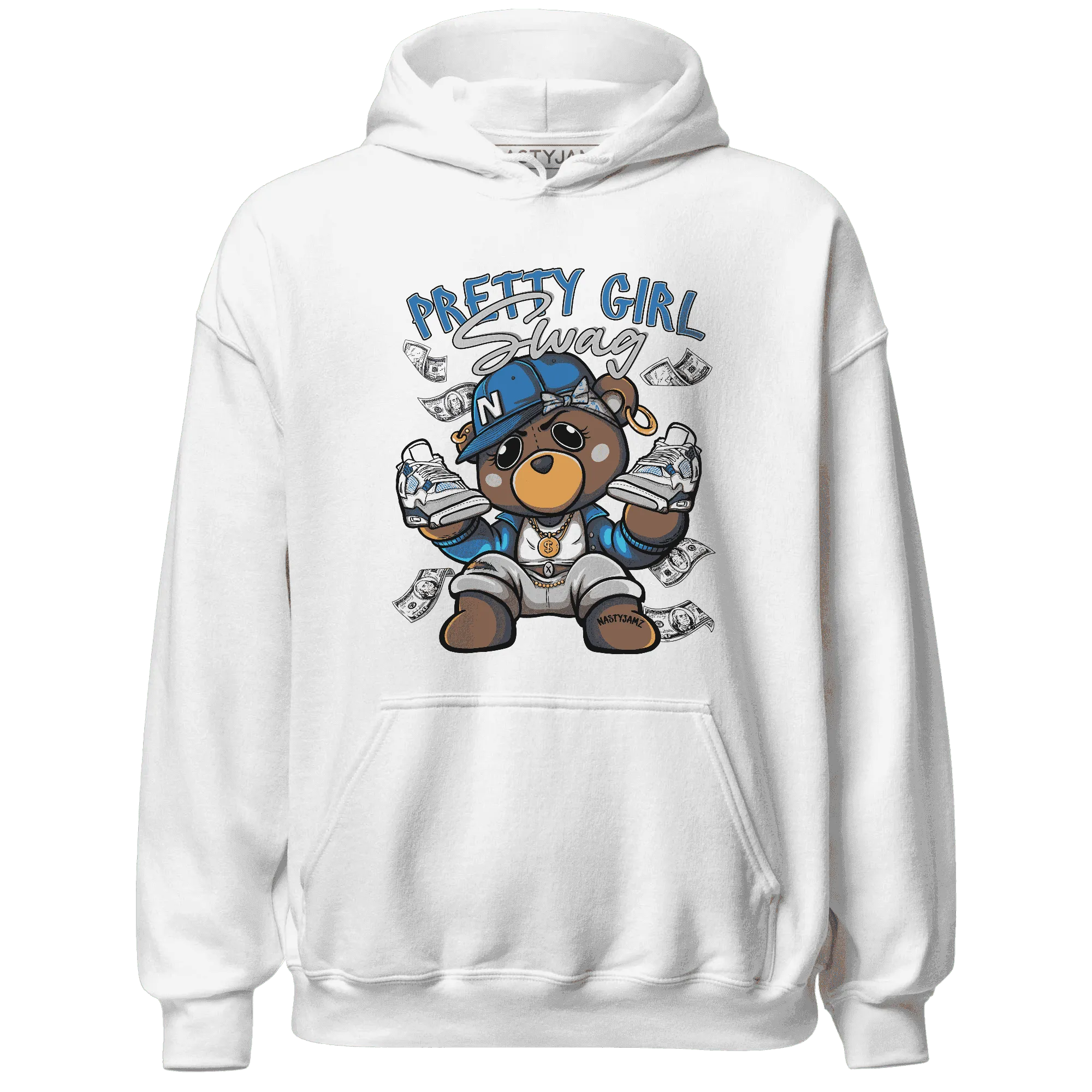 Industrial-Blue-4s-Hoodie-Match-Pretty-BERNIE