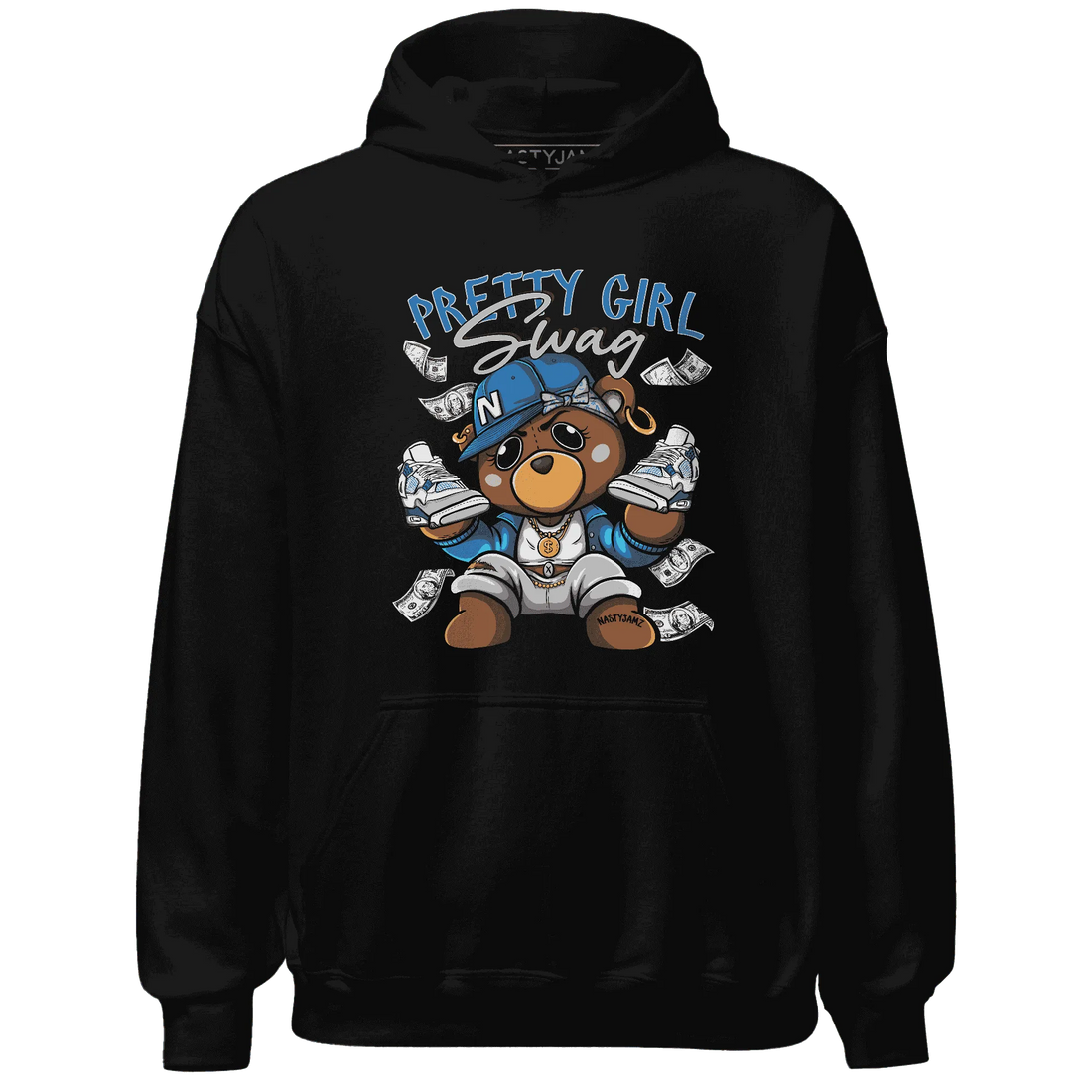Industrial-Blue-4s-Hoodie-Match-Pretty-BERNIE