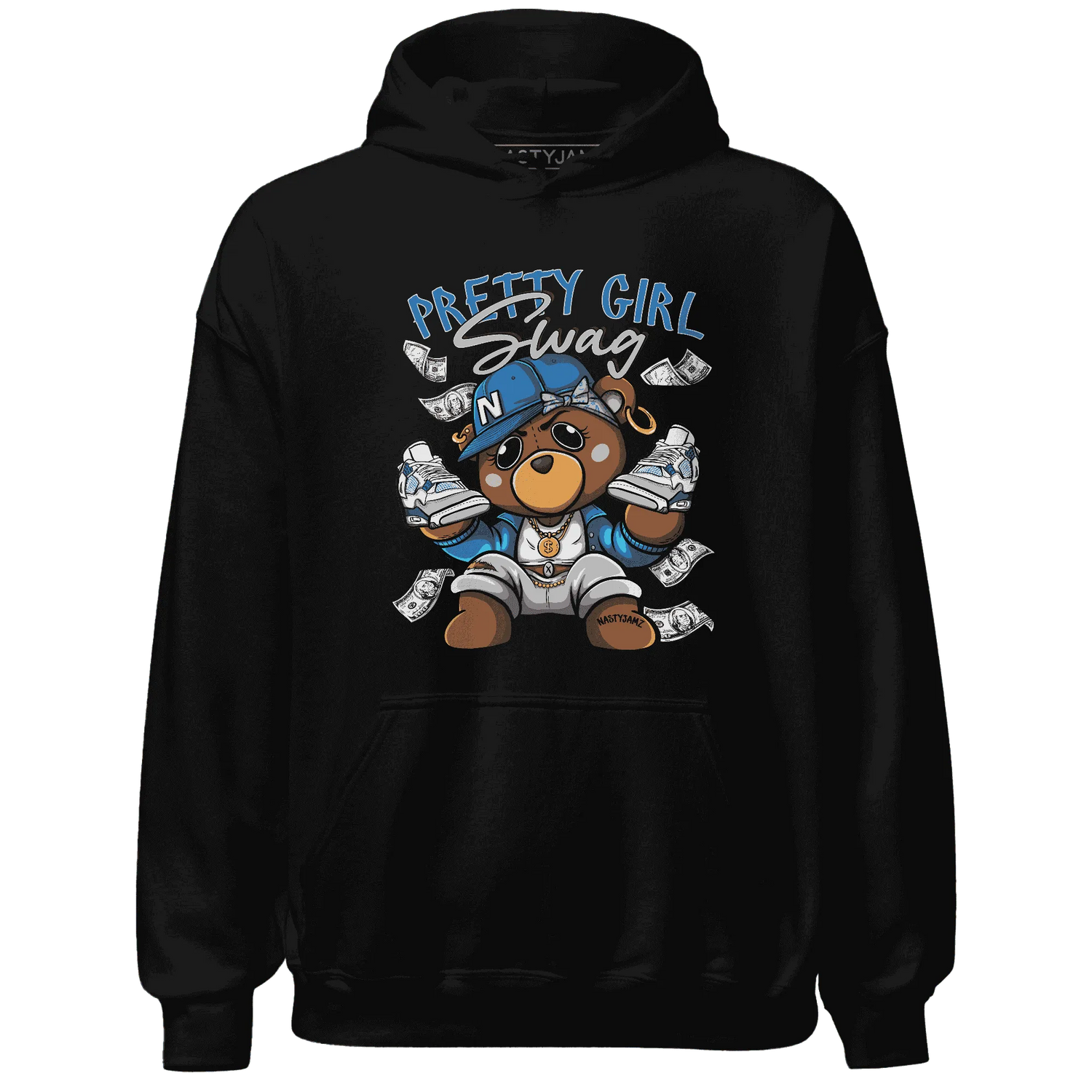 Industrial-Blue-4s-Hoodie-Match-Pretty-BERNIE