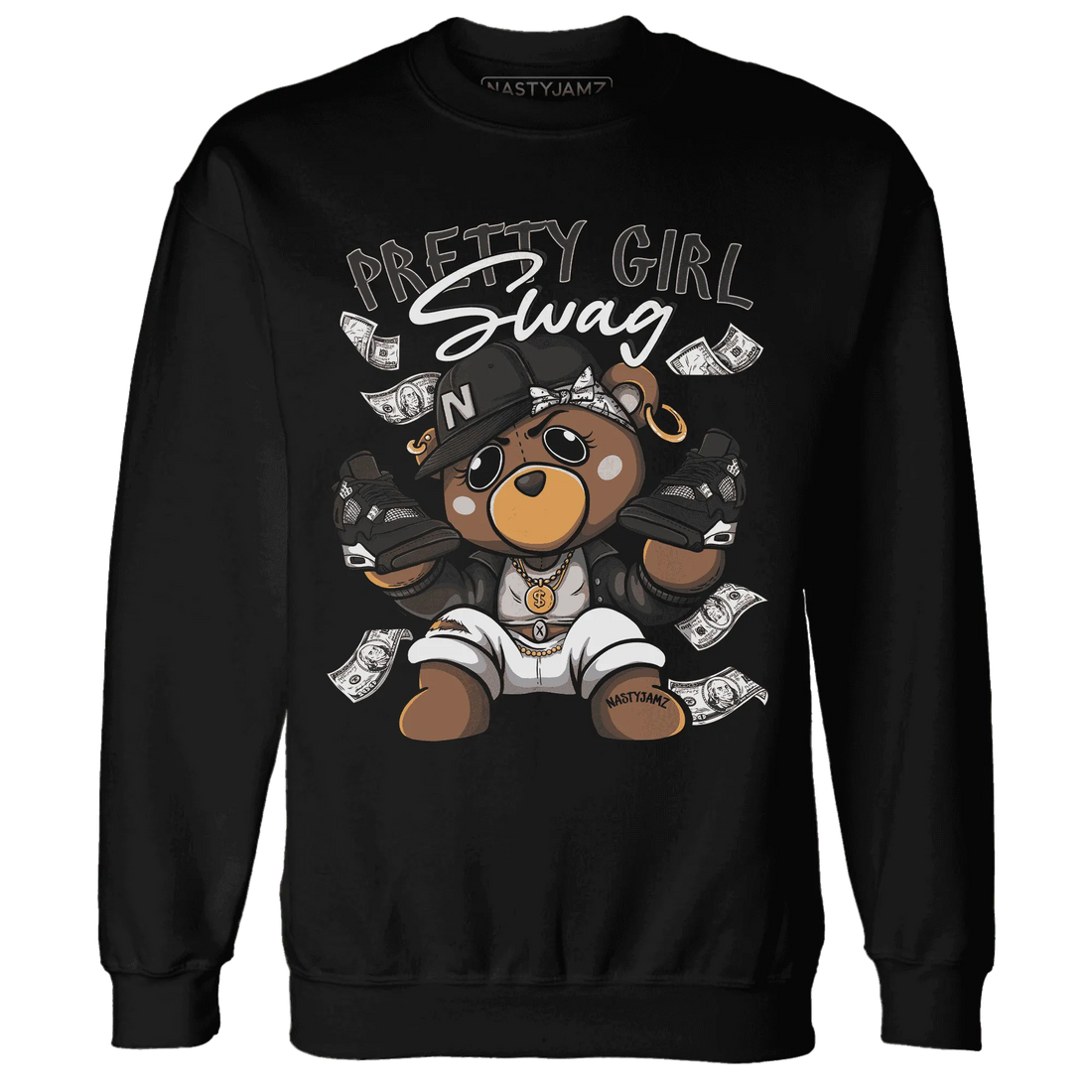 White-Thunder-4s-Sweatshirt-Match-Pretty-BERNIE