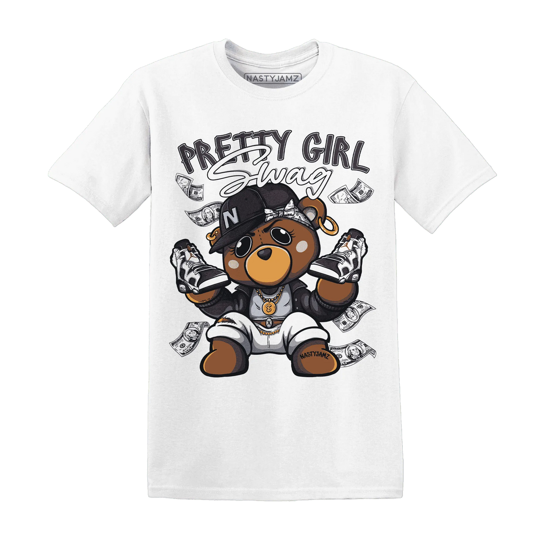 White-Navy-6s-T-Shirt-Match-Pretty-BERNIE