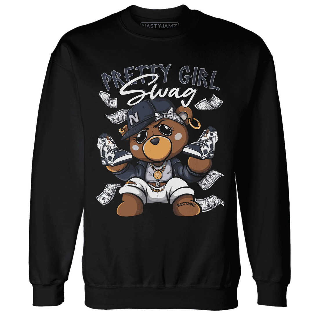 White-Navy-6s-Sweatshirt-Match-Pretty-BERNIE