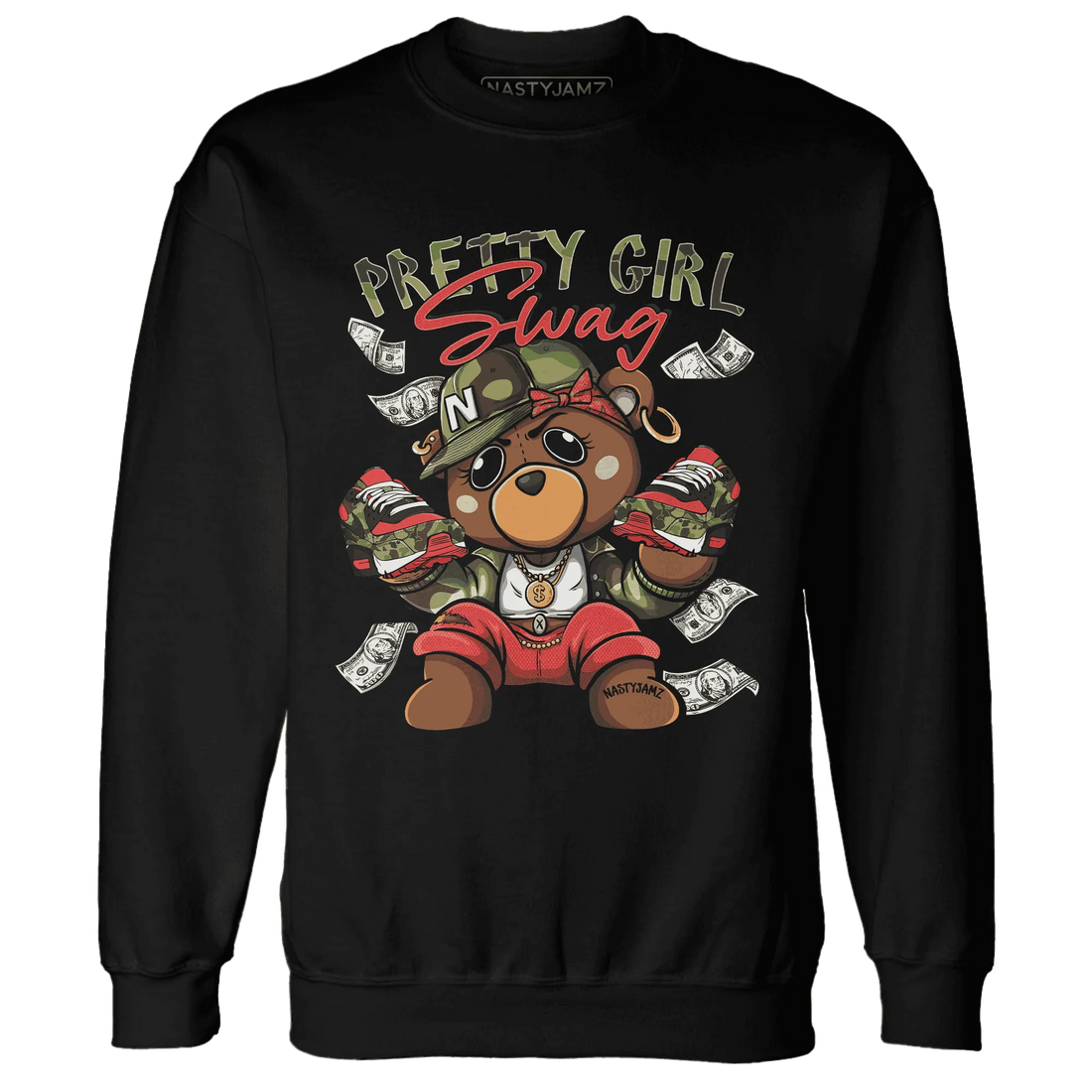 AM-90-Dark-Sage-Solar-Red-NastyJamz-Sweatshirt-Match-Pretty-BERNIE