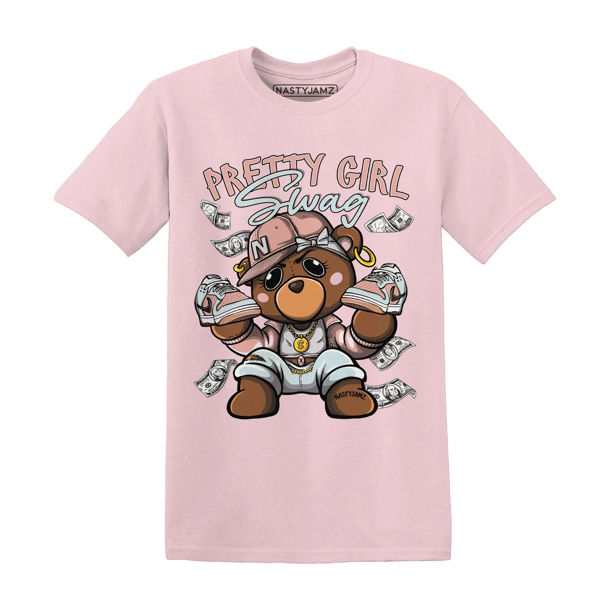 Dunk-Low-Glacier-Blue-Arctic-Orange-NastyJamz-T-Shirt-Match-Pretty-BERNIE