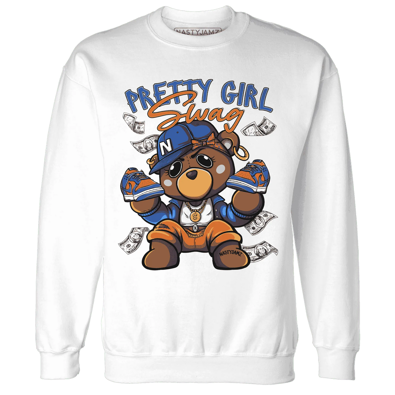 Dunk-Low-Knicks-Sweatshirt-Match-Pretty-BERNIE