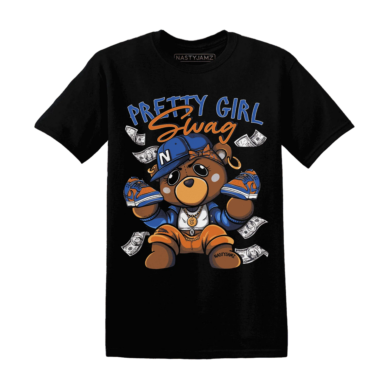 Dunk-Low-Knicks-T-Shirt-Match-Pretty-BERNIE