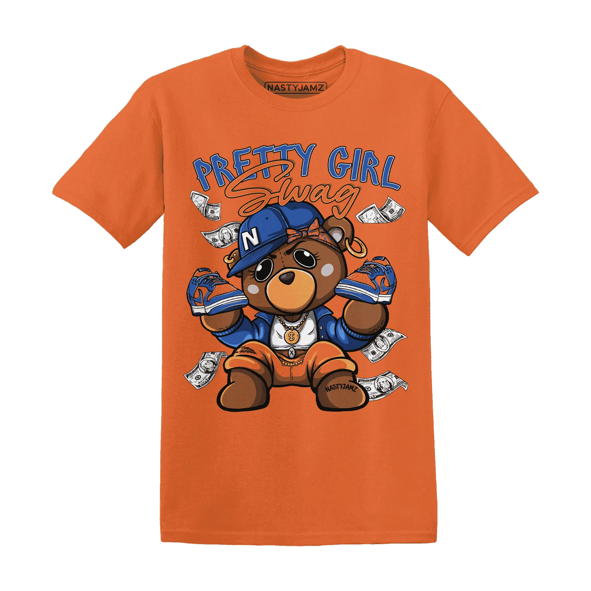 Dunk-Low-Knicks-T-Shirt-Match-Pretty-BERNIE