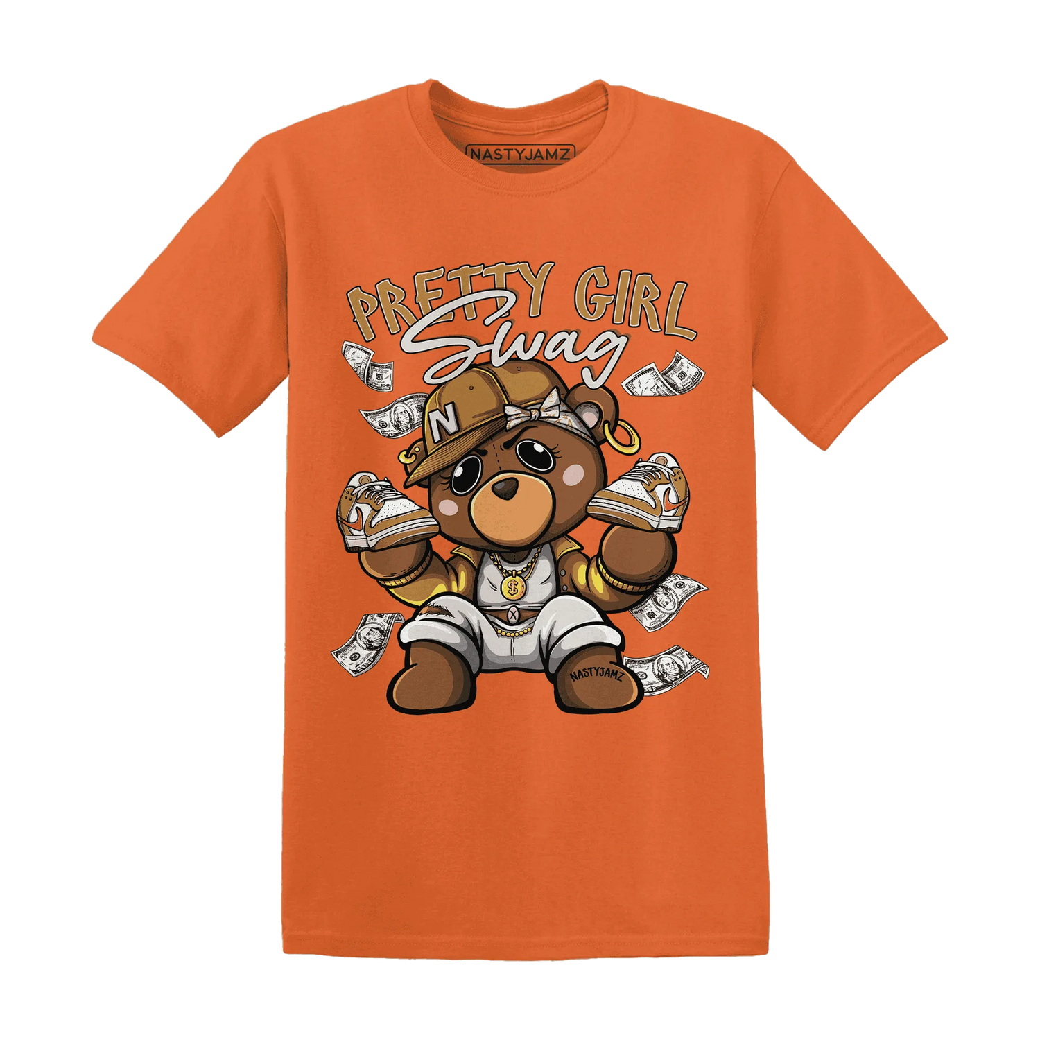 Dunk-Low-Retro-Wheat-Orange-NastyJamz-T-Shirt-Match-Pretty-BERNIE