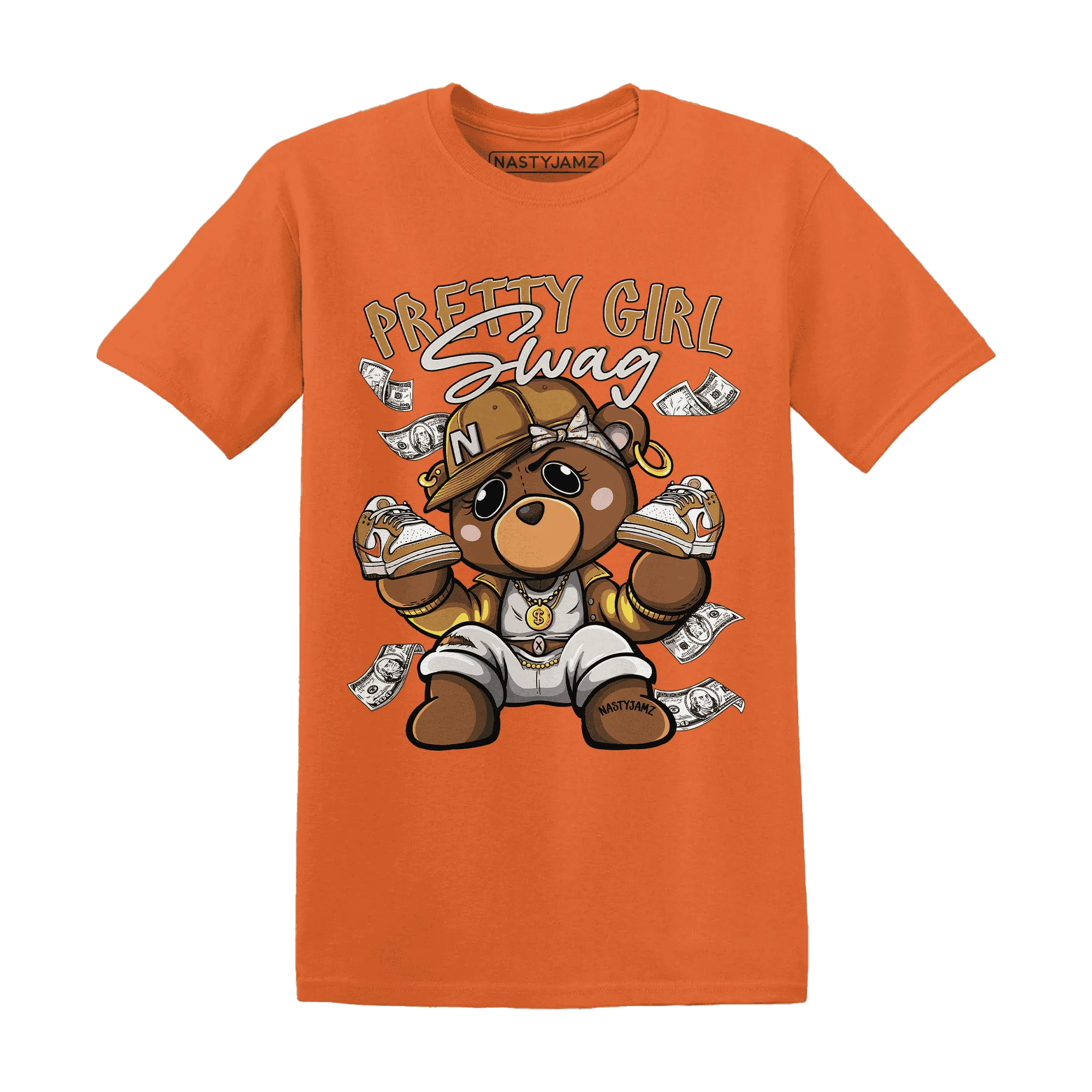 Dunk-Low-Retro-Wheat-Orange-NastyJamz-T-Shirt-Match-Pretty-BERNIE