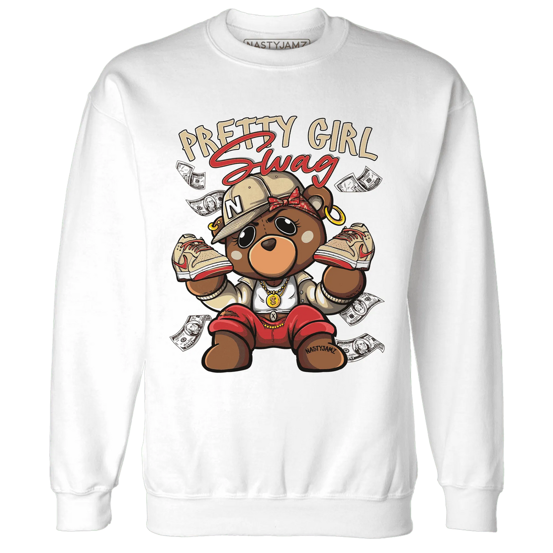 Dunk-Strawberry-Waffle-NastyJamz-Sweatshirt-Match-Pretty-BERNIE