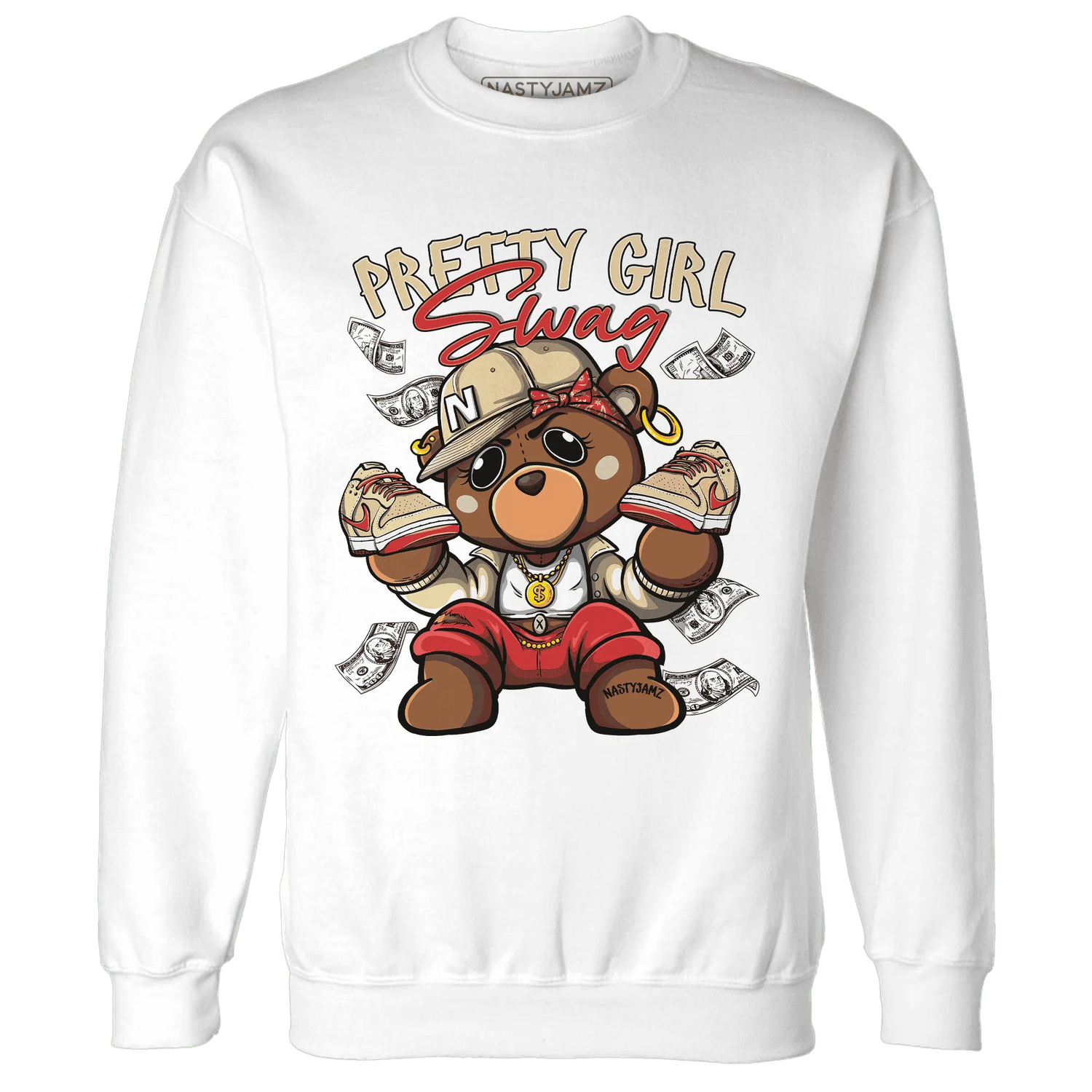 Dunk-Strawberry-Waffle-NastyJamz-Sweatshirt-Match-Pretty-BERNIE