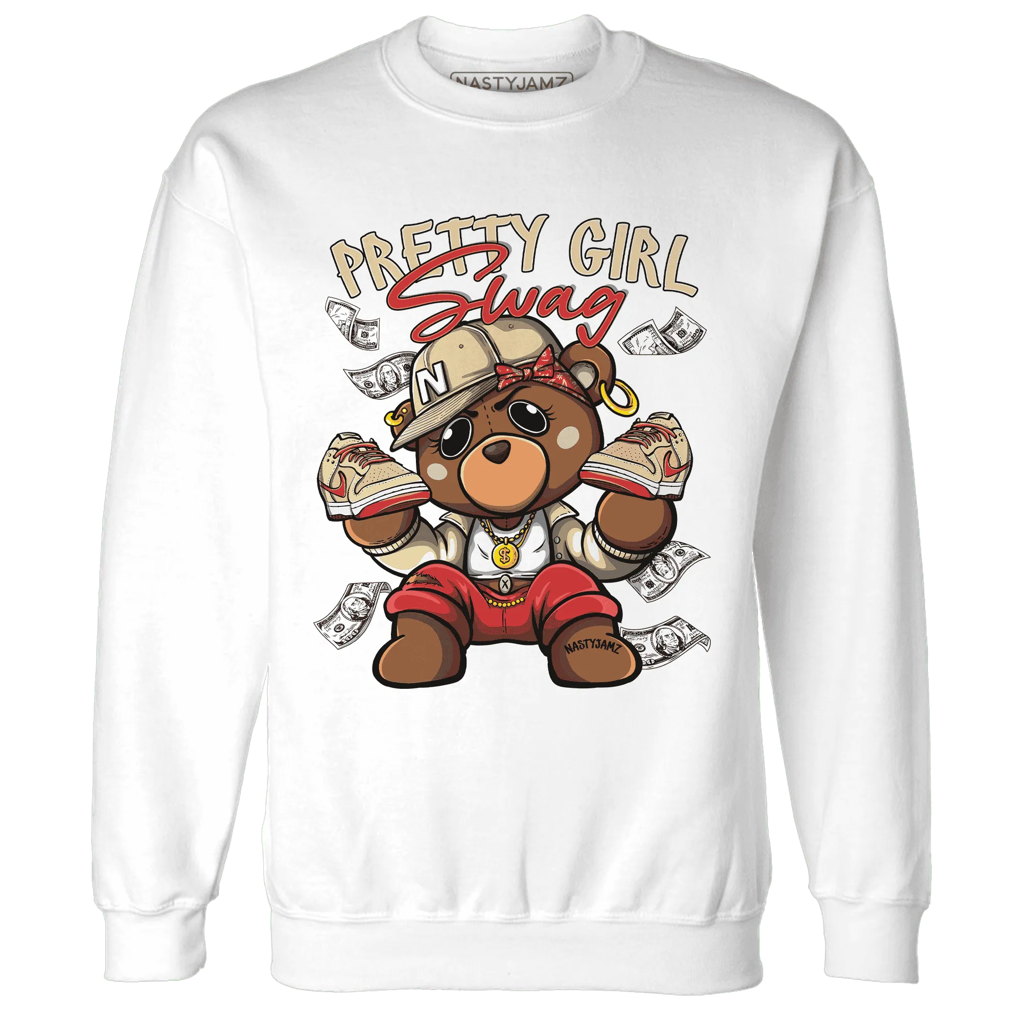 Dunk-Strawberry-Waffle-NastyJamz-Sweatshirt-Match-Pretty-BERNIE
