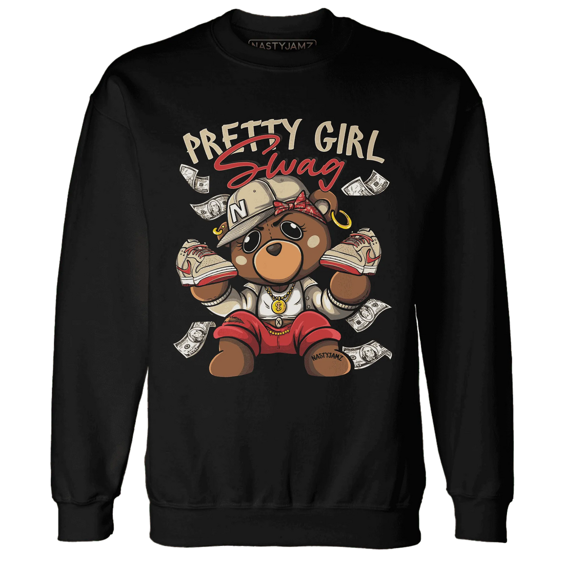 Dunk-Strawberry-Waffle-NastyJamz-Sweatshirt-Match-Pretty-BERNIE