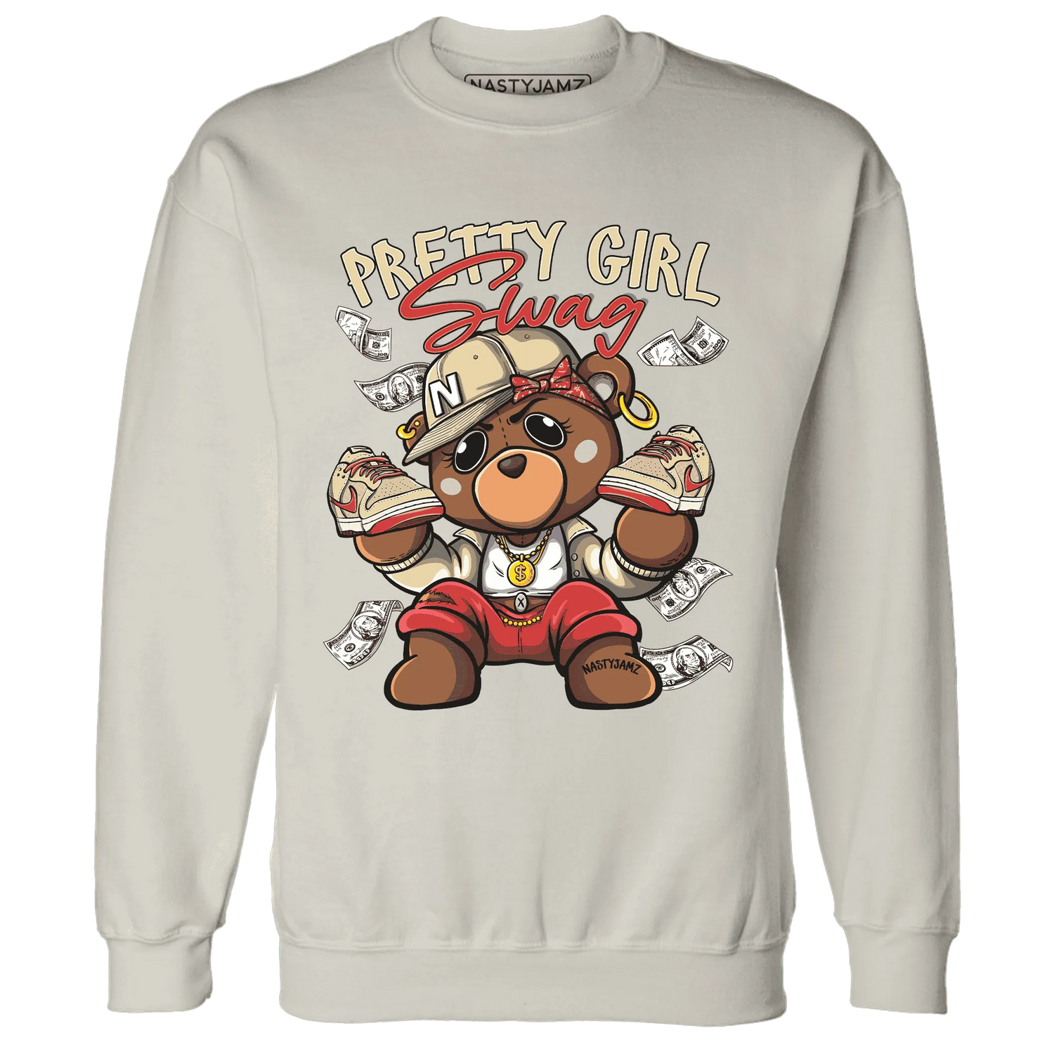 Dunk-Strawberry-Waffle-NastyJamz-Sweatshirt-Match-Pretty-BERNIE