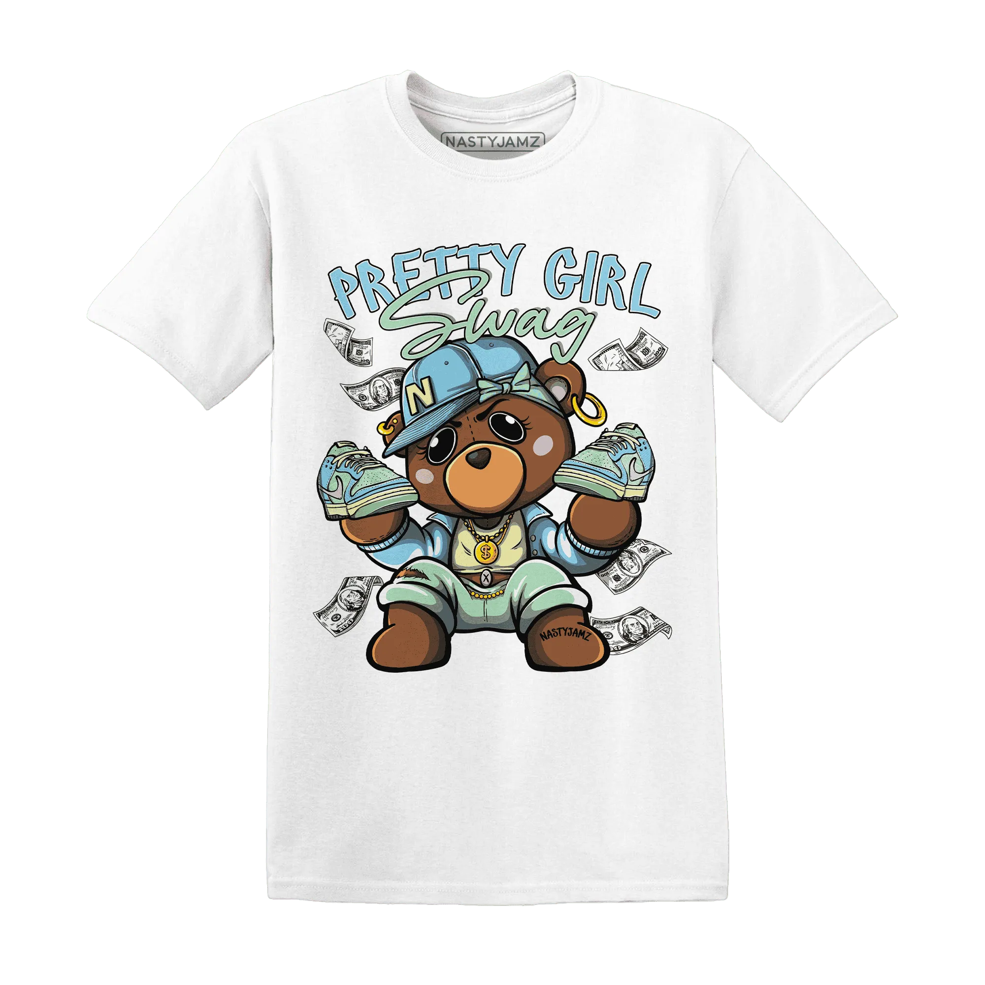 Dunk-Verdy-Visty-Blue-Gaze-Light-Arctic-T-Shirt-Match-Pretty-BERNIE