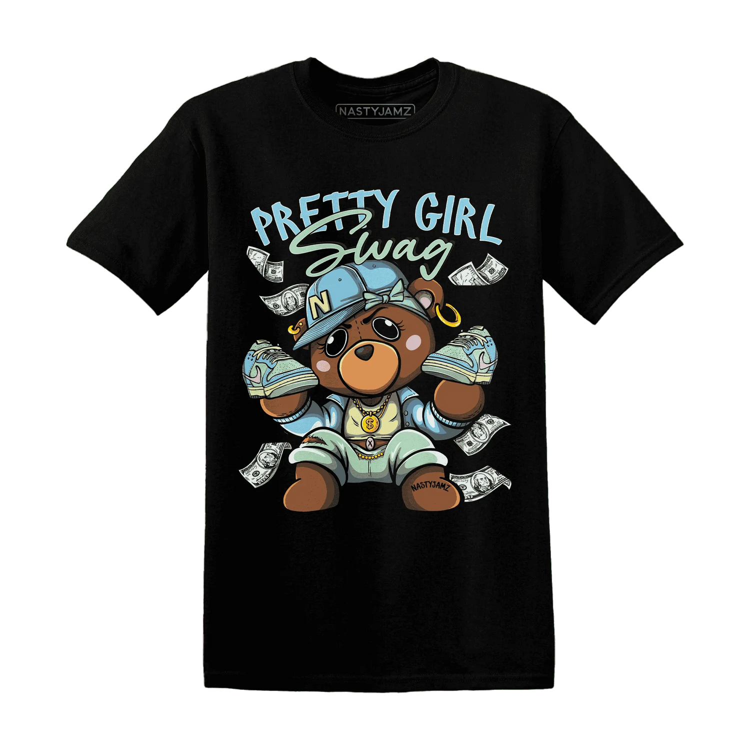 Dunk-Verdy-Visty-Blue-Gaze-Light-Arctic-T-Shirt-Match-Pretty-BERNIE