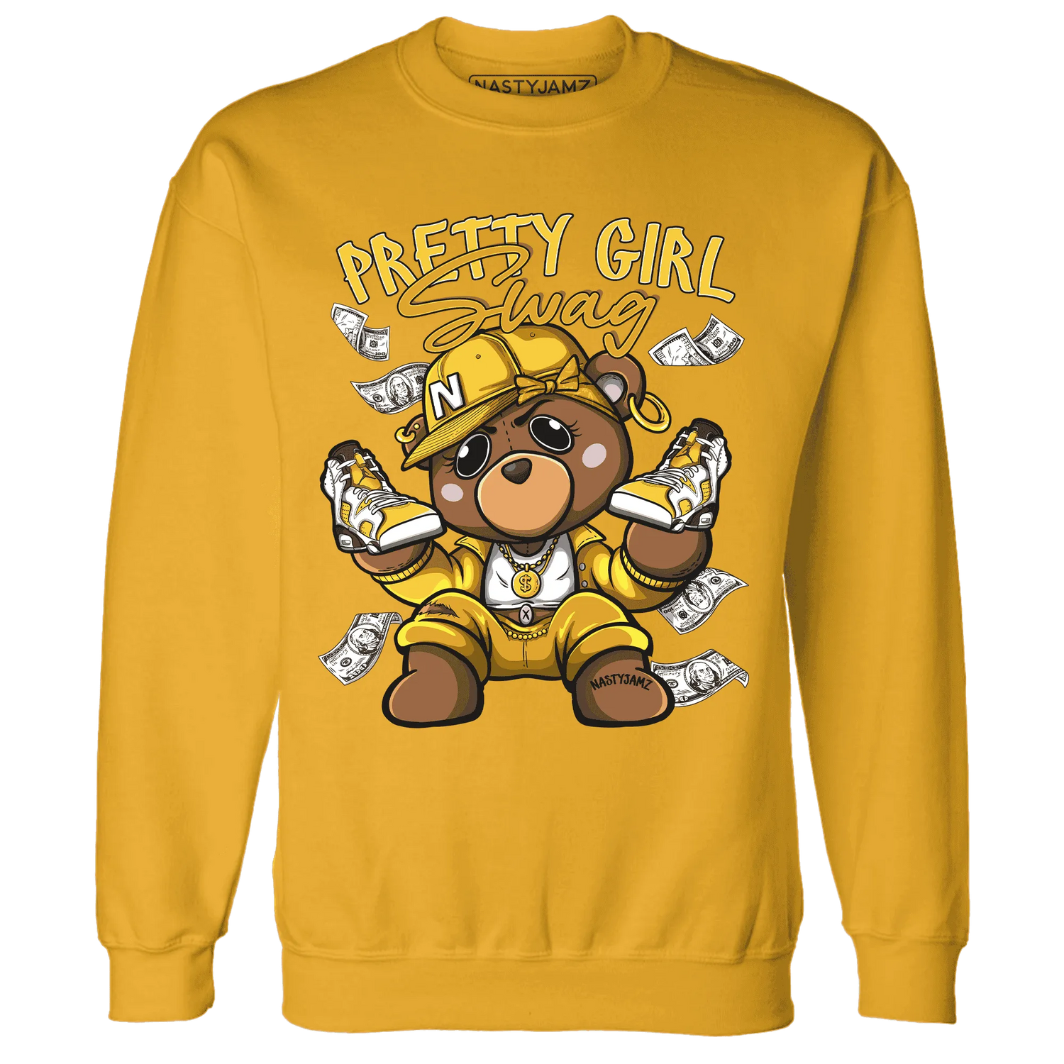 Yellow-Ochre-6s-Sweatshirt-Match-Pretty-BERNIE