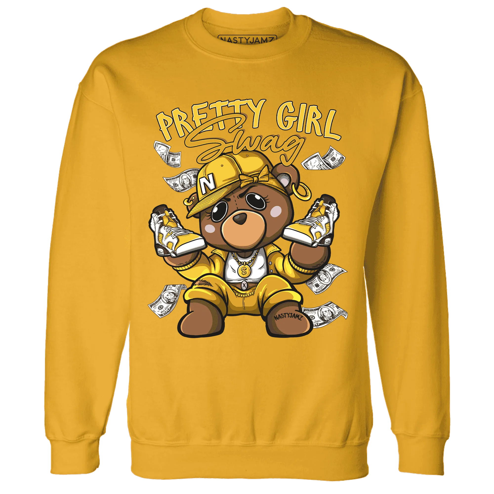 Yellow-Ochre-6s-Sweatshirt-Match-Pretty-BERNIE