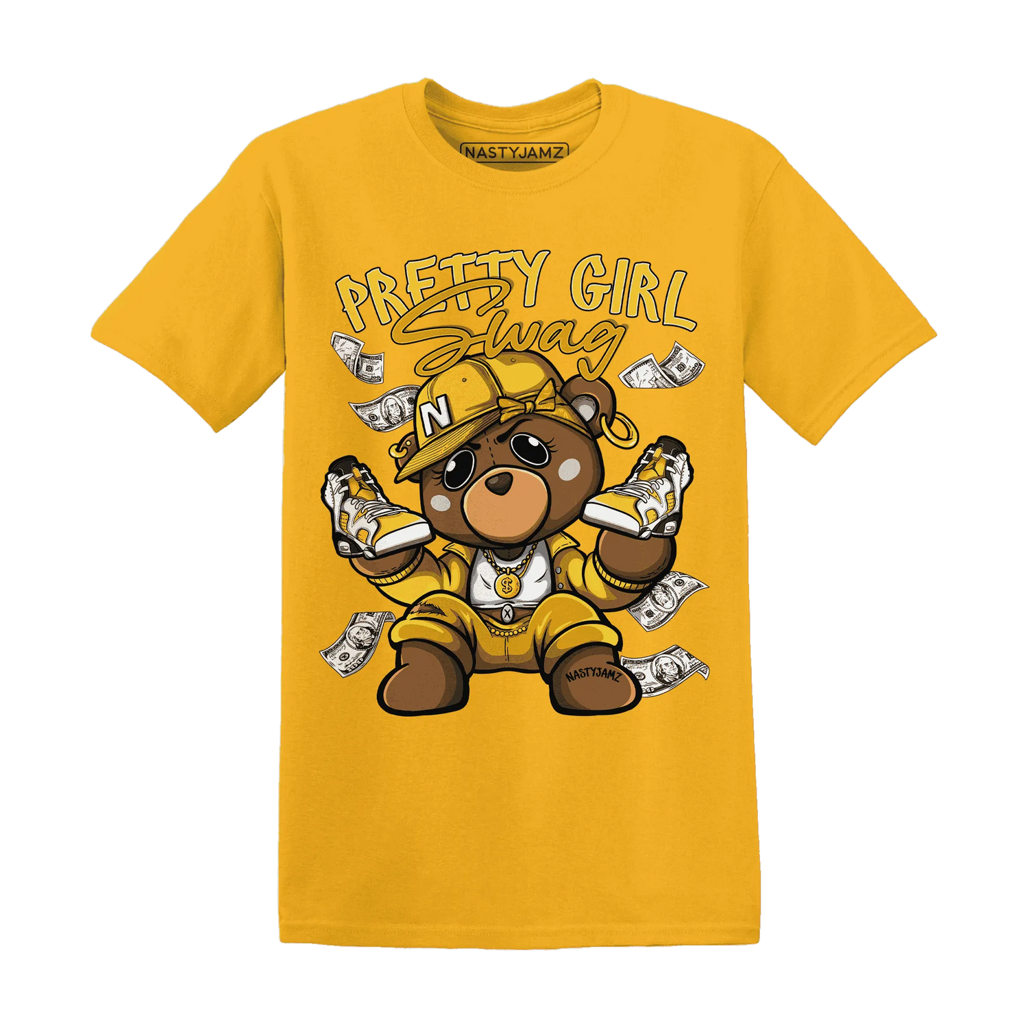 Yellow-Ochre-6s-T-Shirt-Match-Pretty-BERNIE