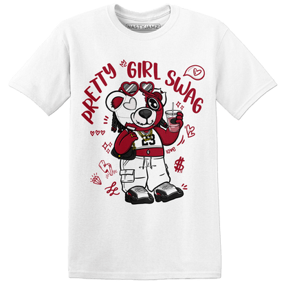 Retro Red Taxi 12s T Shirt Match Pretty Girl Swag BER - NastyJamz