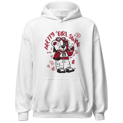 Retro Red Taxi 12s Hoodie Match Pretty Girl Swag BER - NastyJamz
