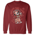 Dune Red 13s Sweatshirt Match Pretty Girl Swag BER - NastyJamz