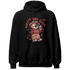 Dune Red 13s Hoodie Match Pretty Girl Swag BER - NastyJamz