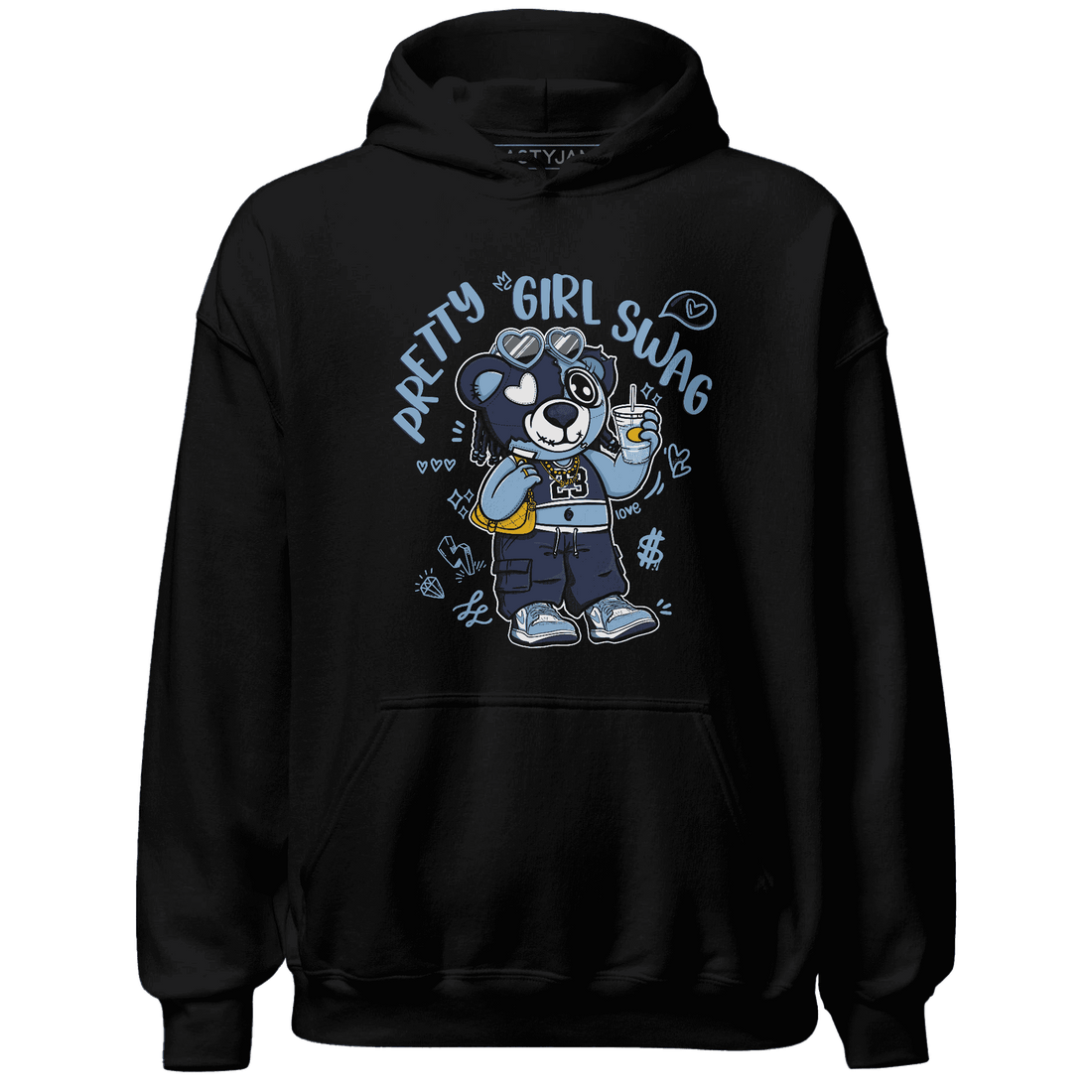 First In Flight 1s Hoodie Match Pretty Girl Swag BER - NastyJamz