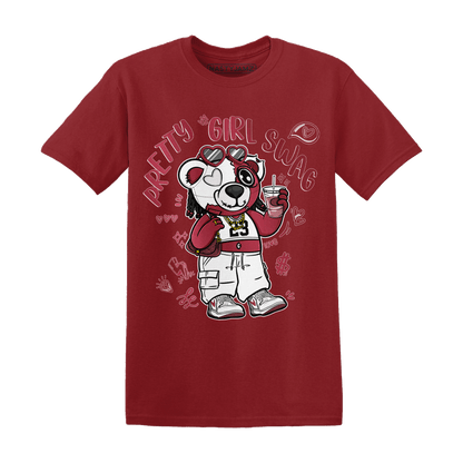 High 85 Metallic Burgundy 1s T Shirt Match Pretty Girl Swag BER - NastyJamz
