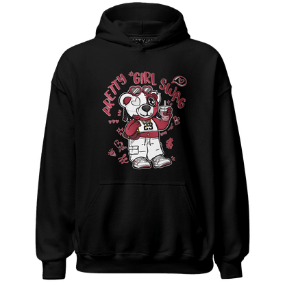 High 85 Metallic Burgundy 1s Hoodie Match Pretty Girl Swag BER - NastyJamz