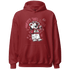 High 85 Metallic Burgundy 1s Hoodie Match Pretty Girl Swag BER - NastyJamz