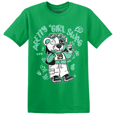 High-OG-Green-Glow-1s-T-Shirt-Match-Pretty-Girl-Swag-BER