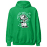 High OG Green Glow 1s Hoodie Match Pretty Girl Swag BER - NastyJamz