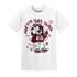 High White Team Red 1s T Shirt Match Pretty Girl Swag BER - NastyJamz