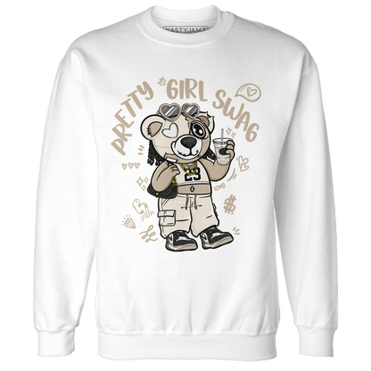 Latte 1s Sweatshirt Match Pretty Girl Swag BER - NastyJamz