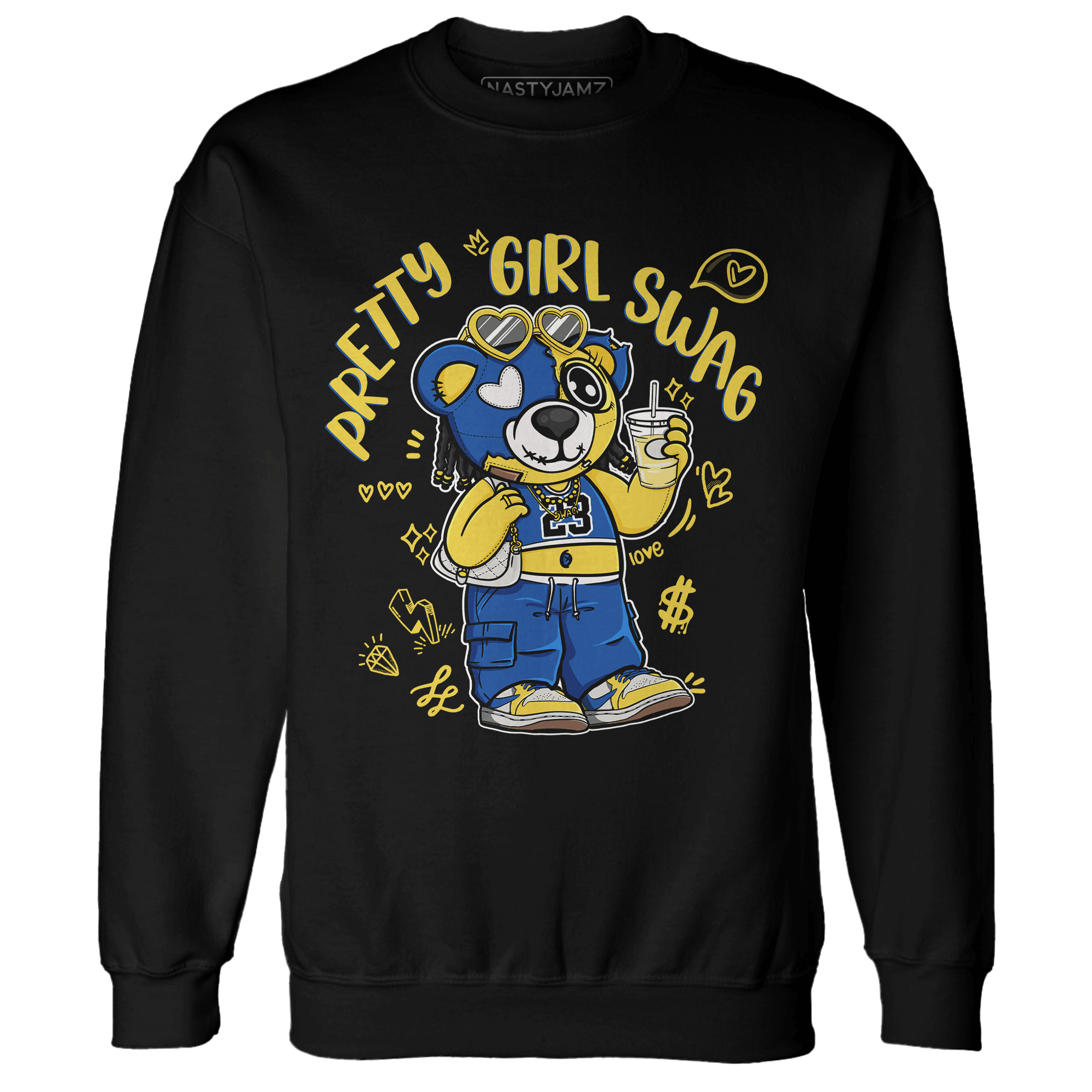 Low OG Canary TVSC 1s Sweatshirt Match Pretty Girl Swag BER - NastyJamz