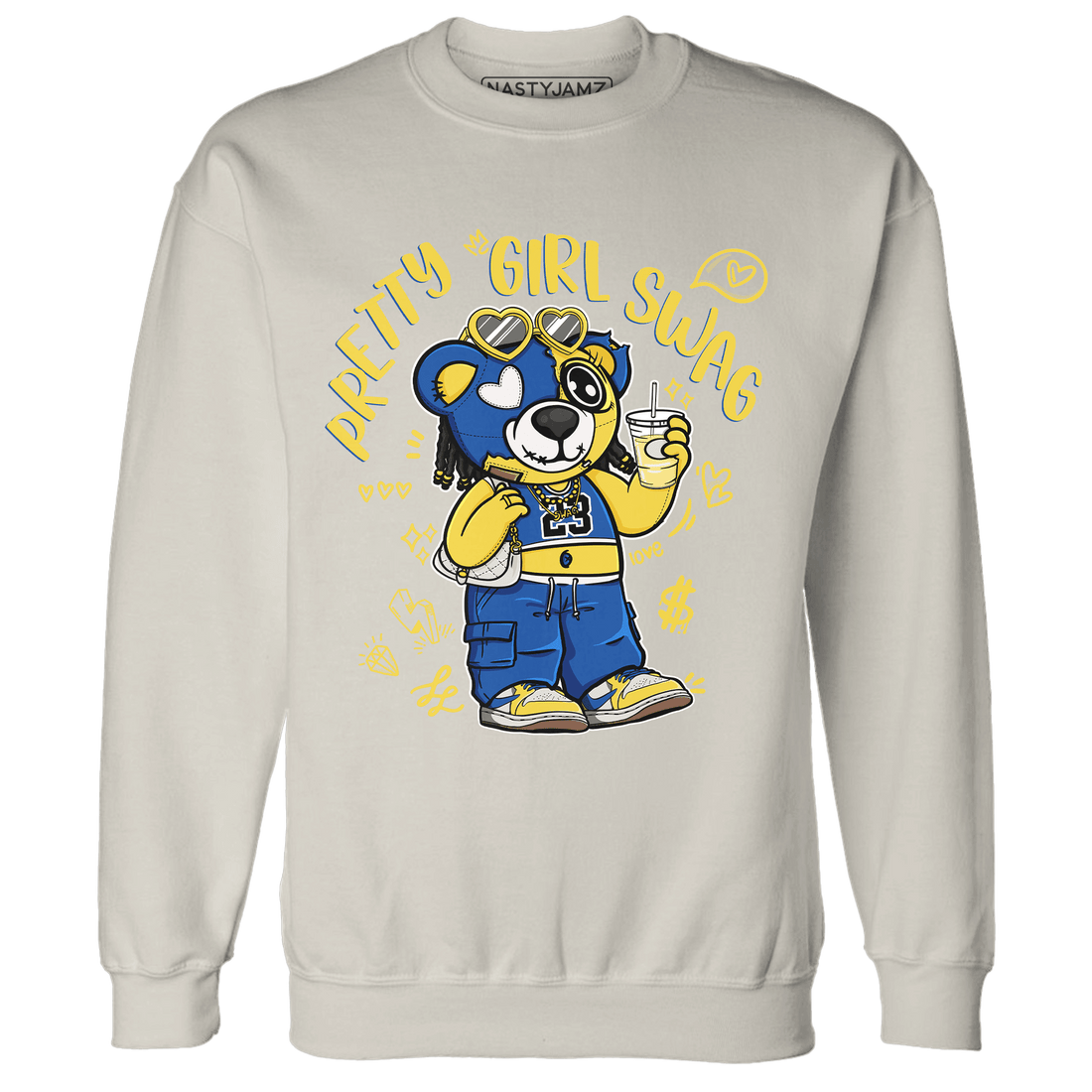 Low OG Canary TVSC 1s Sweatshirt Match Pretty Girl Swag BER - NastyJamz