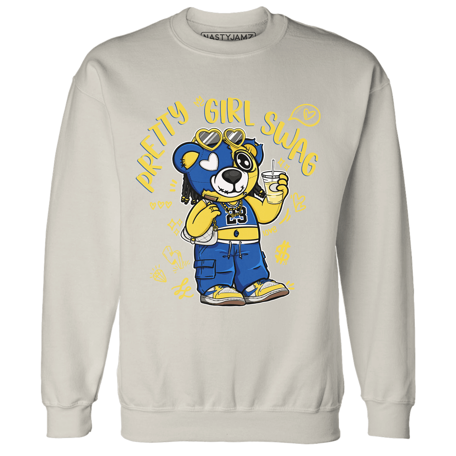 Low OG Canary TVSC 1s Sweatshirt Match Pretty Girl Swag BER - NastyJamz