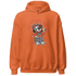 Georgia Peach 3s Hoodie Match Pretty Girl Swag BER - NastyJamz