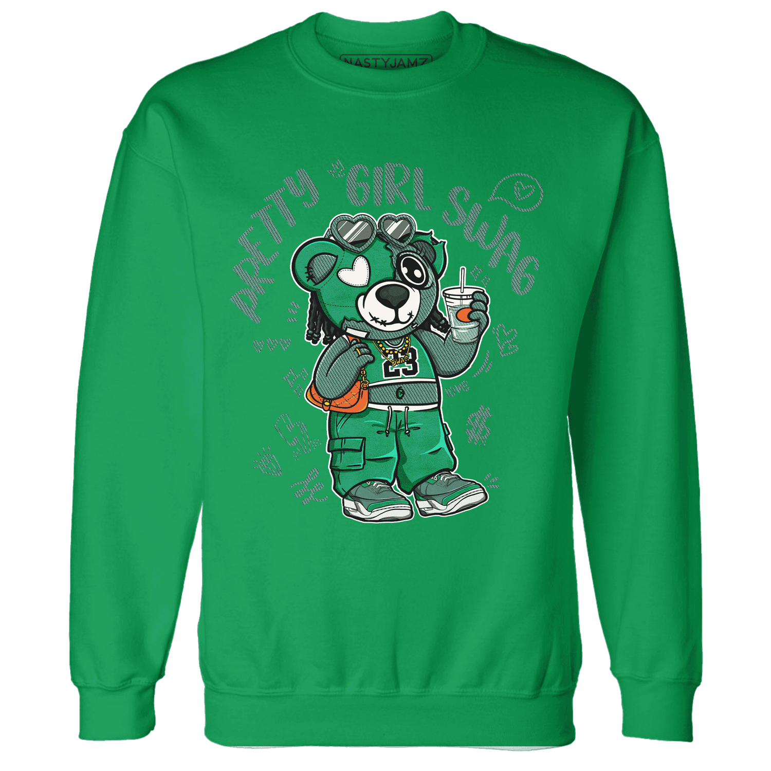 Nina CN Abney 3s Sweatshirt Match Pretty Girl Swag BER - NastyJamz